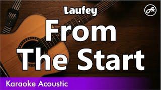 Laufey - From The Start (SLOW karaoke acoustic)