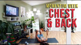 CHEST & BACK - MOMENTUM WEEK - SWEAT WITH SARAH