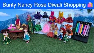 Bunty Nancy Rose Diwali Shopping  #chintu #classicminifood #diwali #shopping