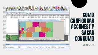 CURSO GERBER ACCUMARK #27  |  COMO CONFIGURAR ACCUNEST Y COMO SACAR UN CONSUMO