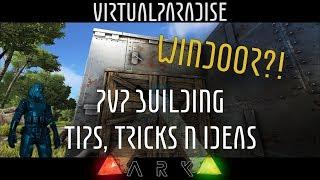 Through the window! | PvP Building Tips n Tricks | ARK  Survival Evolved