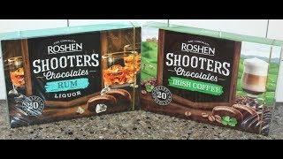 Roshen Shooters Chocolates: Rum Liquor and Irish Coffee Review