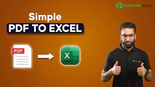 Simple PDF to Excel Tutorial (Quick & Easy) | Convert Data in Seconds!