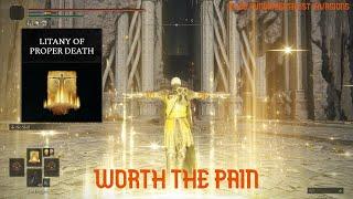 Litany of Proper Death enjoyer vs DLC Preppers! - RL 80 Faith/Int Build Elden Ring
