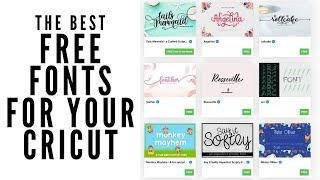 The Best Free Fonts For Your Cricut