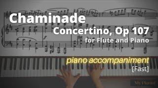 Chaminade - Concertino, Op. 107: Piano Accompaniment [Fast]