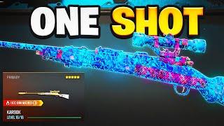 The *ONE SHOT* KAR98 CLASS SETUP In WARZONE 3 ! ( Best KAR98k Class Setup Warzone )