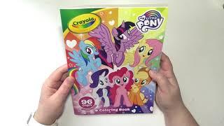 FLIP THROUGH | Crayola My Little Pony Coloring Book