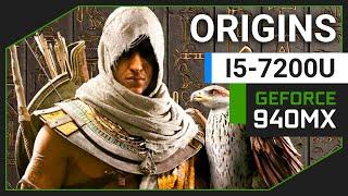 Assassin's Creed: Origins - Nvidia Geforce 940MX - i5 7200U