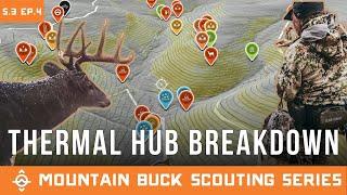 Scouting a Thermal Hub for Deer Hunting Mature Bucks | Mountain Buck Scouting Series | S.3 Ep.4