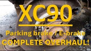 Volvo XC90 Parking Brake & Cable Fix; COMPLETE OVERHAUL!  #diymechanic