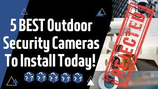 Outdoor security camera 2024 Top 5 pics (360-Degree Outdoor Camera)