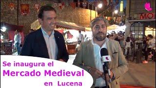 Se inaugura el Mercado Medieval de Lucena