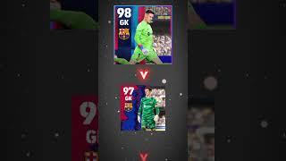 M.ter Stegen's best Cards in eFootball  #pes #efootball #viral #feedshorts