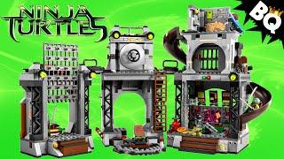 LEGO Ninja Turtle Lair Invasion 79117 TMNT Review - BrickQueen