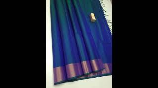 Pure Handloom Double Warp Soft Silk Sarees - ₹5,399 DM : 9944762421