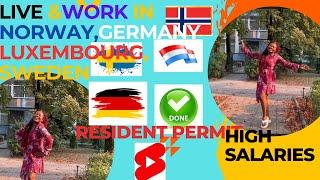 NORWAY  SWEDEN  POLAND  SERBIA  LUXEMBOURG , WORK PERMITS HOW TO APPLY +REQUIREMENTS#tips