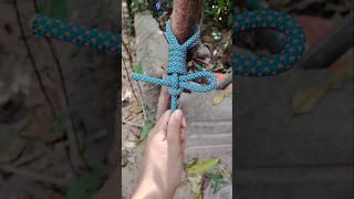 Genius Knot #practical #ropework #ropetutorial #diyrope