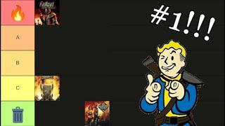 Making A Fallout Tier List