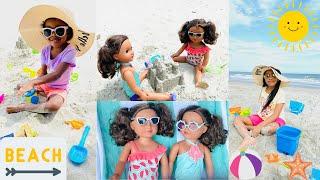 Dolls Beach Vacation| Kel and Kyl’s playhouse