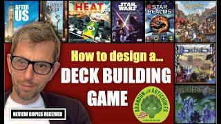 How to design a DECK BUILDING board game