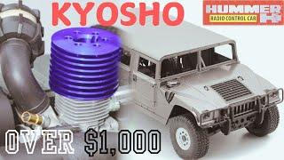 Kyosho Deagostini Nitro 1/8 Hummer - Scale Nitro Engine Kit You Have to Build - It's HOT!