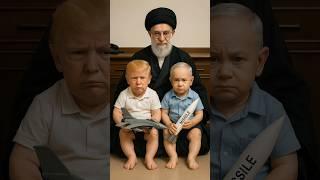 Ali Khamenei Netanyahu funny shorts #iran #usa #trump #israel #khamenei #shortsfeed #uk #ai #shorts