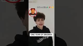 one day of singing (Italian edition) #instagram #reels #funny #instagramreels