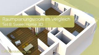 Sweet Home 3D für Euch getestet (3D Raumplaner Vergleich, Teil 8)