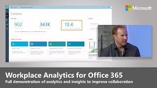 An introduction to Workplace Analytics for Office 365