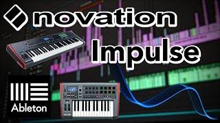 Novation Impulse + Ableton Live #ableton