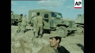 CUTS 10 03 82 BATTLE SCENES AND IRANIAN TROOPS AT IRAN / IRAQ BORDER AREA