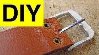 Watch strap buckle #DIY