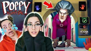 DEV SCARY TEACHER KORKUNÇ ÖĞRETMEN PEŞİMİZDE POPPY PLAYTIME (YENİ MOD) EYLÜL LAL