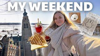 My weekend vlog | Day trip to Belgium, life in a Dutch town & Miffy products 