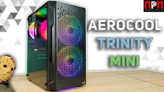 Aerocool Trinity Mini. "Малыш", у которого 2x140mm + 1x120mm FRGB вентилятора на борту.