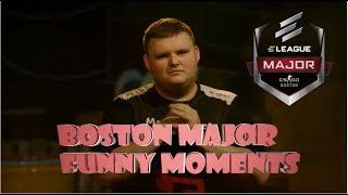 ЛУЧШИЕ СМЕШНЫЕ МОМЕНТЫ CS GO ELEAGUE Boston Major 2018 | BEST FUNNY MOMENTS CS GO BOSTON MAJOR 2018