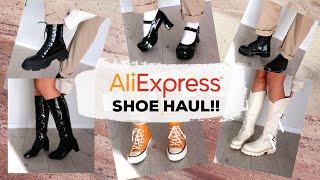 ALIEXPRESS SHOE TRY-ON HAUL!!