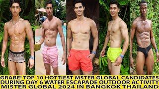 OH PAK! TOP 10 HOTTEST MISTER GLOBAL 2024 CANDIDATES DURING DAY 6 WATER ESCAPADE IN BANGKOK THAILAND