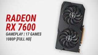 Radeon RX 7600 + Ryzen 5 7600: Test in 17 games at 1080p