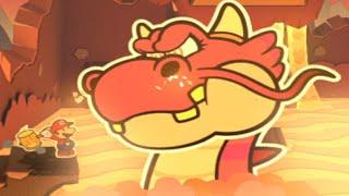 Paper mario color splash but I dome a draggadon