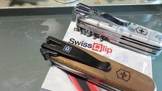 VICTORINOX WITH POCKET CLIP ? YES with SwissQlip !