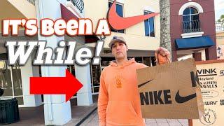 I Haven't Been To A Nike Outlet In Years! Let's Go Shopping