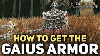 Elden Ring DLC - How To Get The GAIUS'S ARMOR Set - Shadow of The Erdtree (OP Armour)