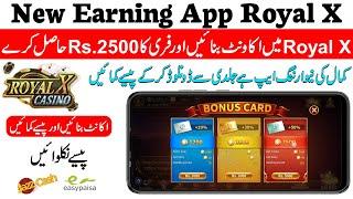 Earning App Royal X | Royal X App Main Account Kaise Banye | How To Create Account royal X App