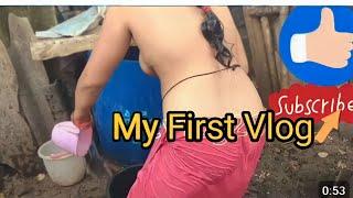 My First Desi Vlog ||Savita bhabhi bathing sexy vlogs #savitabhabhi #desi #vlog