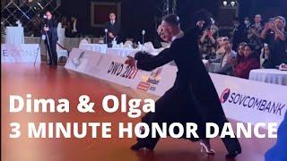 They didn't want to stop dancing  | Dmitry & Olga Winner's dance | World Champion's Slow Foxtrot