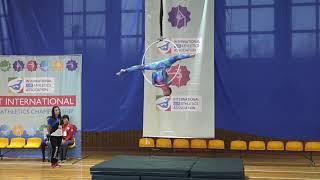 Mironova Anastasia, Aerial hoop,  Juniors 14-17 B