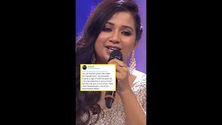 Mere Dholna Sargam part️ #shreyaghoshal #queenofmelody #sgian_indonesia #sgians #shorts #meredholna