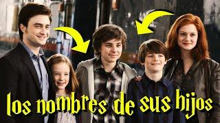 ¿Por qué Harry y Ginny le pusieron esos nombres a sus hijos? | tercera generación de Harry Potter